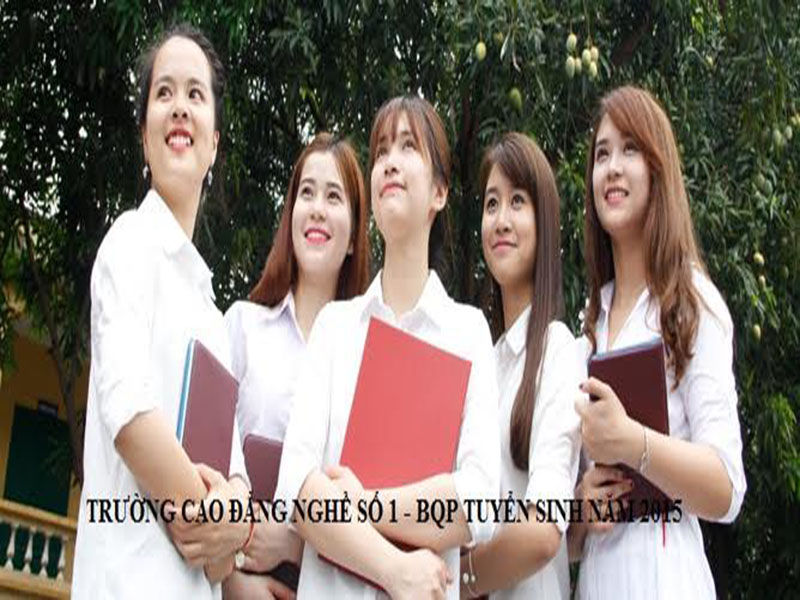 Trường CĐ Nghề số 1 - Bộ Quốc phòng, tuyển sinh năm học 2015 - 2016